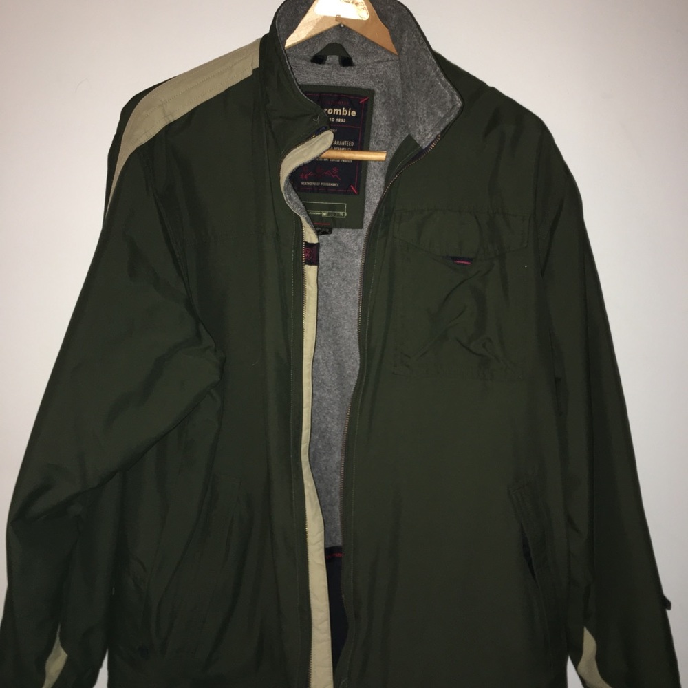 Abercrombie waterproof jacket